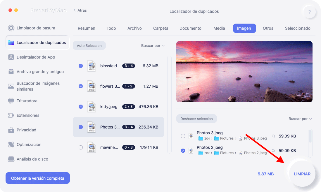 Limpie su iPhoto mediante la eliminación de duplicados