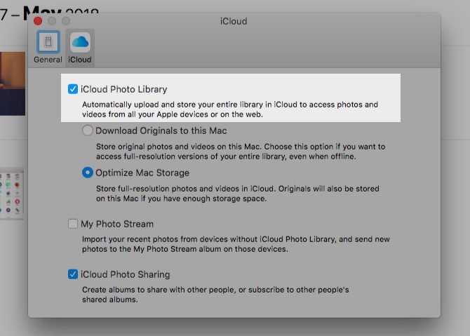 Sincronizar, transferir y usar la biblioteca de fotos de iCloud