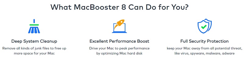 Características de MacBooster