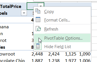 Eliminar caché de Excel (tabla dinámica)