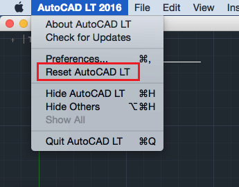 Restablezca AutoCAD para acelerarlo