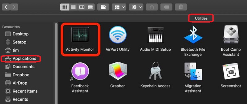 Salga de Adobe Media Encoder en Mac