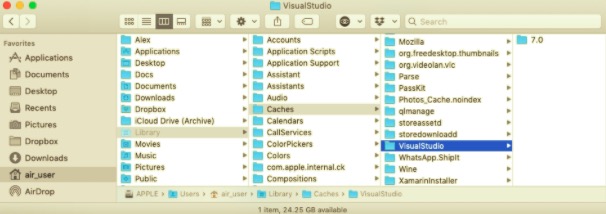 Desinstalar Visual Studio en Mac