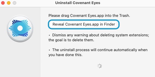 Quitar Covenant Eyes de Mac