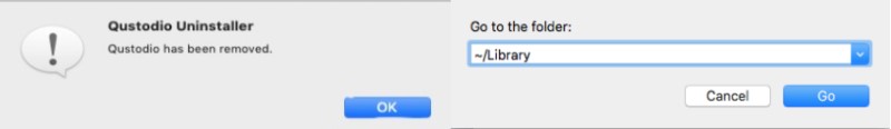 Desinstalar manualmente Qustodio en Mac