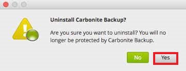 ¿Cómo desinstalo Carbonite de mi Mac manualmente?