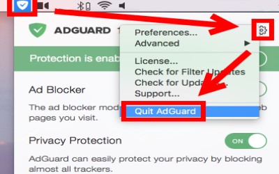 adguard uninstall mac