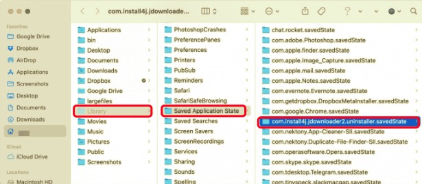 Desinstale manualmente JDownloader en Mac con todos los archivos relacionados