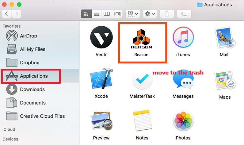 Cómo desinstalar Reason en Mac por completo