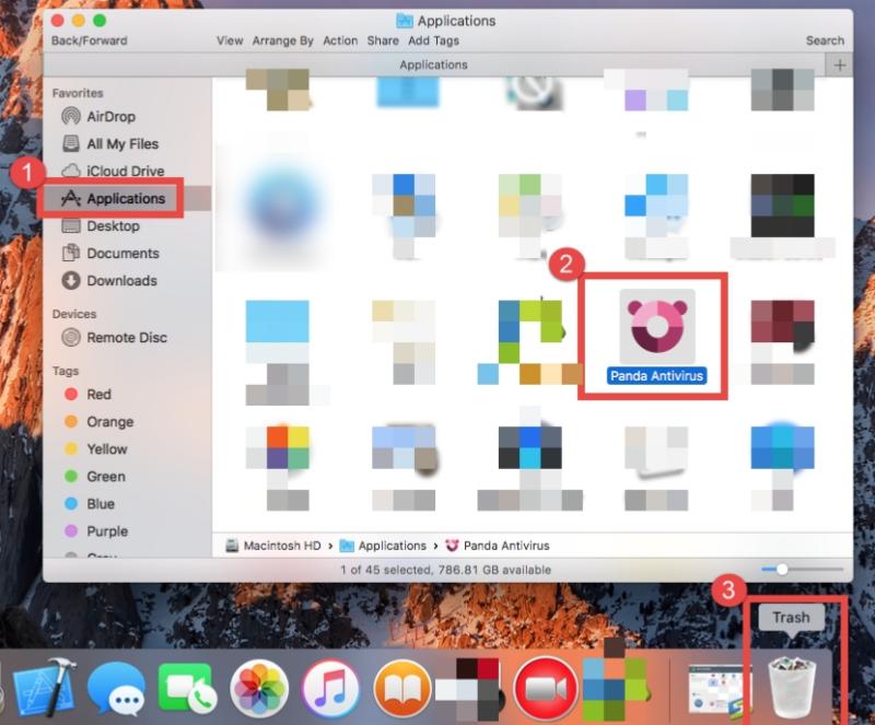 Eliminar Panda Antivirus de Mac manualmente