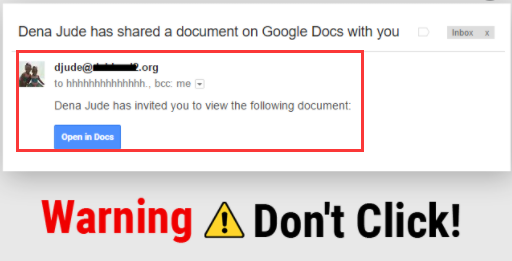 Virus de Google Docs