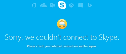 Skype no puede conectar Mac