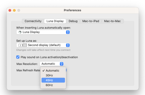 Cómo usar el iMac como monitor a través de Luna Display