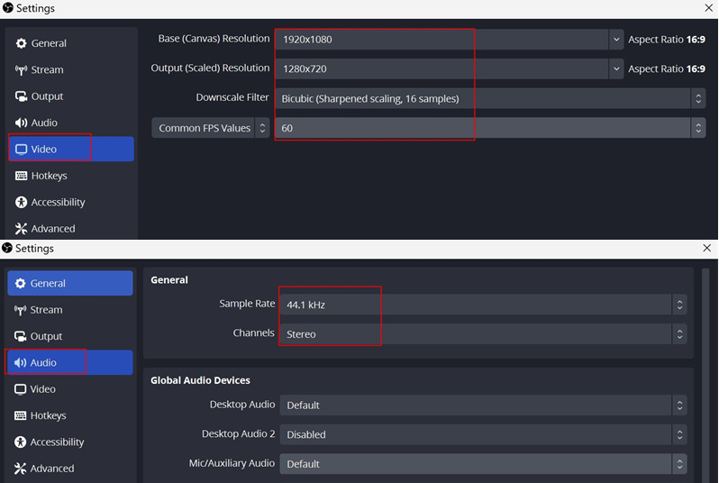 Utilice OBS para transmitir a Discord