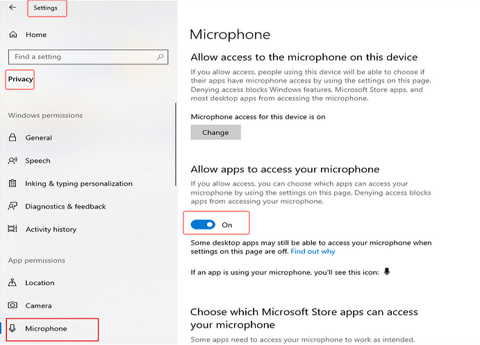 Configure el micrófono para arreglar PowerPoint que no graba audio