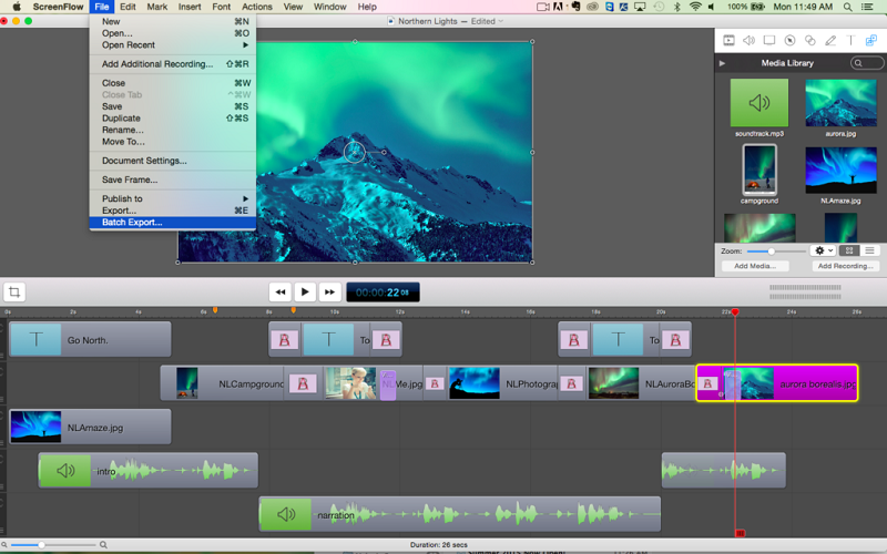 Grabador de pantalla gratuito para Mac - ScreenFlow