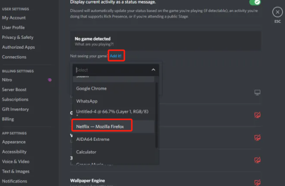 Transmita Netflix en Discord sin pantalla negra