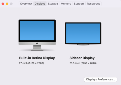 Usar iMac como monitor con “Sidecar”