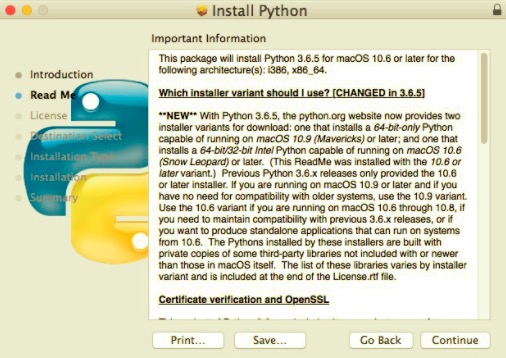 Instalar Python actualizado en Mac