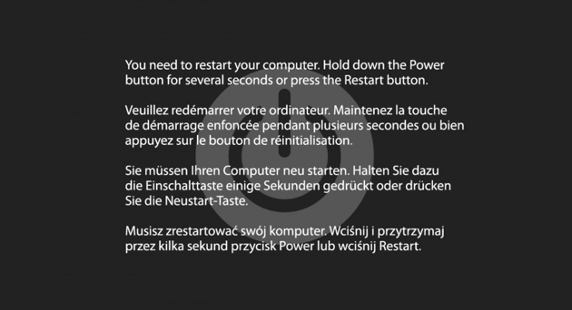 Kernel Panic en Mac