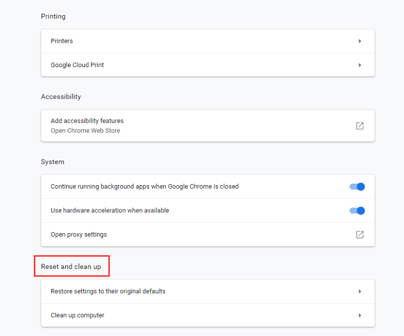 Eliminar aplicaciones incompatibles