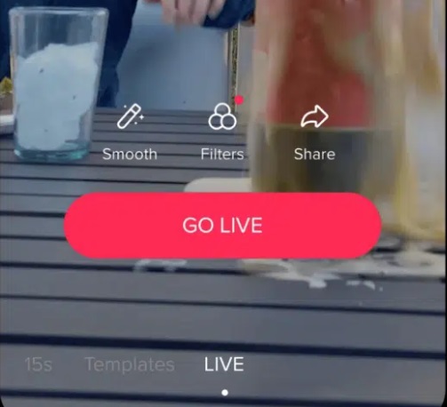 Implementar una transmisión en vivo en TikTok