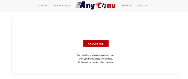 Convierta AU a WAV con AnyConv.com