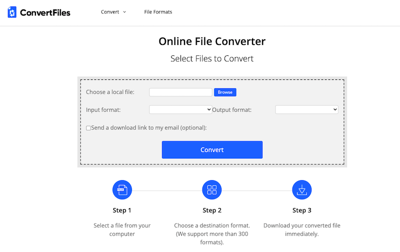 Cómo convertir MPG a MKV usando ConvertFiles