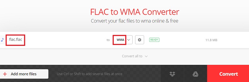 Convierta FLAC a formato WMA fácilmente