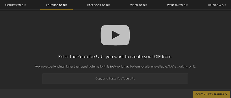 YouTube a GIF Maker MakeAGIF