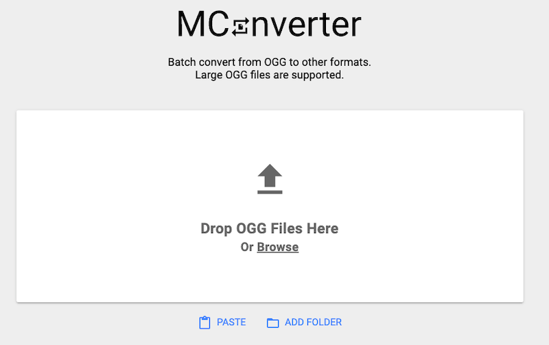 Convierta OGG a MOV usando Mconverter