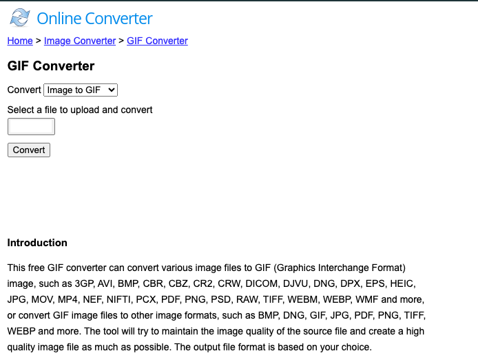 Cómo convertir vídeo a GIF con Onlineconverter.com