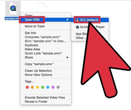 Use VLC Media Player para reproducir archivos WMV en Mac