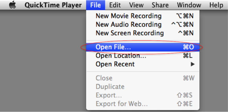 Reproduce MP3 en Mac con QuickTime Player