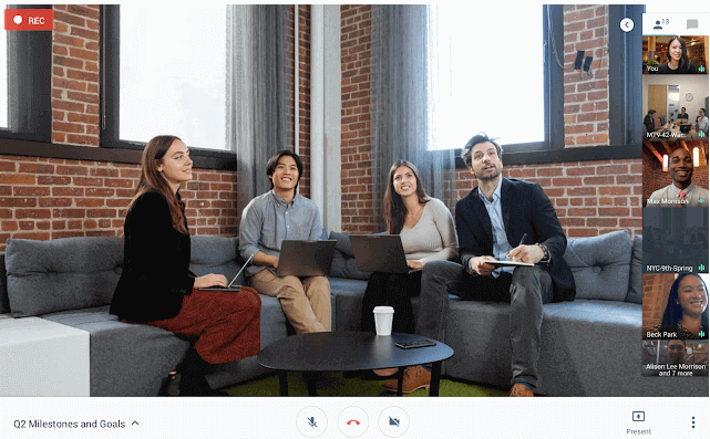 Graba Hangouts de Google en Mac con G-Suite Enterprise