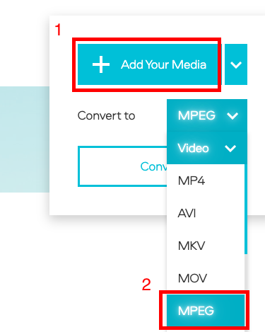 Cómo convertir M4A a MPEG usando Video Converter