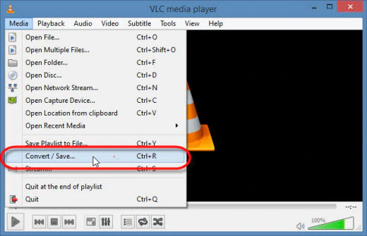 Convierte WAV a WMV usando VLC