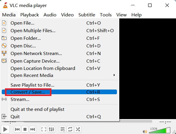 Use VLC Media Player para convertir MP4 a TS