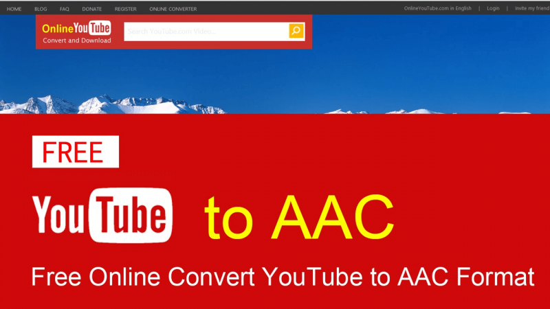 Convierta YouTube a AAC por YouTubeAAC